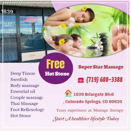 Logo de Super Star Massage