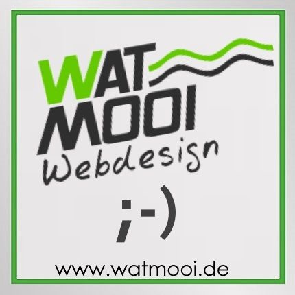 Logotyp från WatMooi.de - Webdesign & Logo