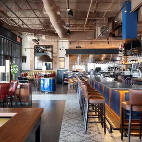 Bar at Burtons Grill in Alexandria, VA