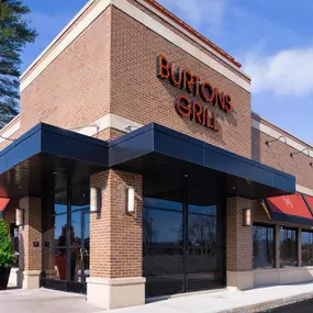Exterior of Burtons Grill in Westford, MA