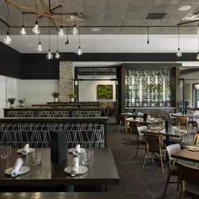 Dining room at Burtons Grill in Westford, MA