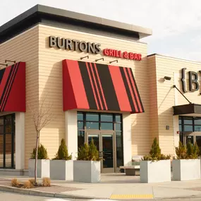 Exterior view of Burtons Grill in Shrewsbury