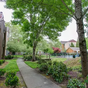 Courtyard Walking Path