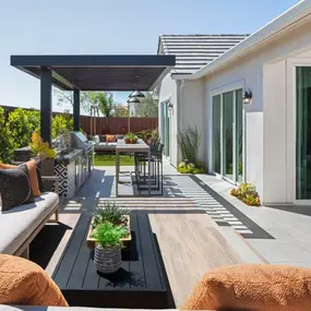 Luxurious outdoor living spaces