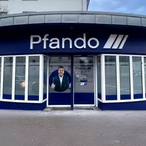 Außenansicht Pfando Filiale Heilbronn
