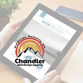 Chandler Web Design agency - Website company logo on image for google my business