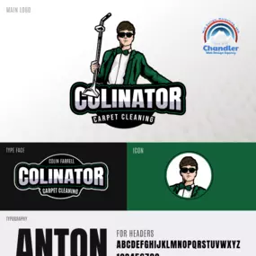 Horizontal logo, stacked version, and standalone emblem crafted to maintain brand consistency across print and web.