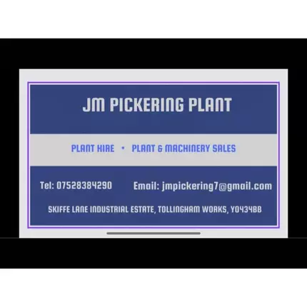 Logo from JM Pickering Plant Ltd