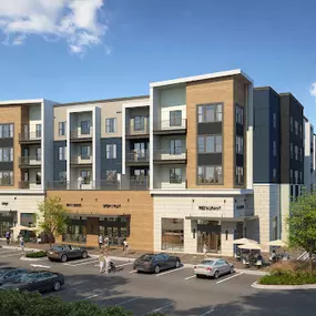 new build apartments near Crosstown Walk