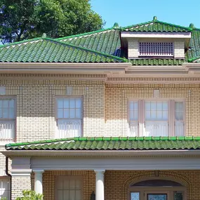 Clay tile roofing