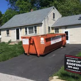 Queen City Roofing roof replacement in Southern New Hampshire.