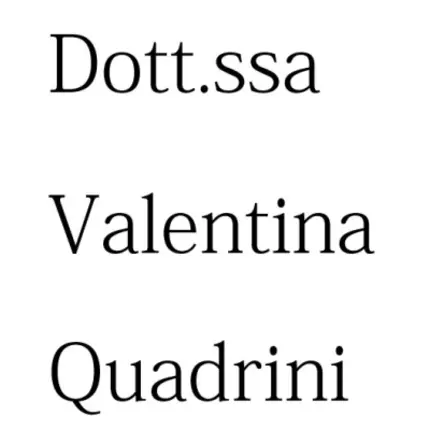 Logo da Dott.ssa Valentina Quadrini