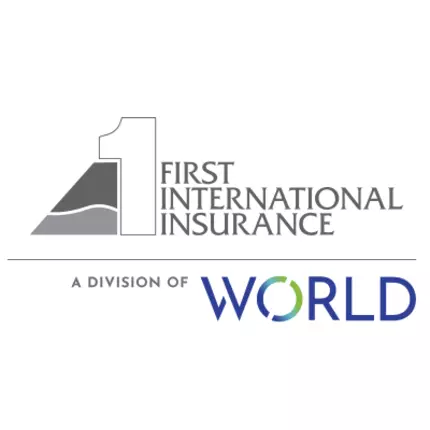 Logo fra First International Insurance, A Division of World