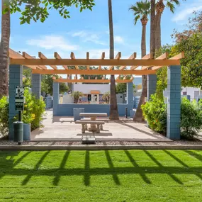 Lush Courtyard