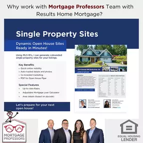 Why work with Mortgage Professors? This is one of the many things we can help you with! If you need to be more specific, we also have a marketing gal who will create specific flyers from Canva for you - saving you a ton of time!