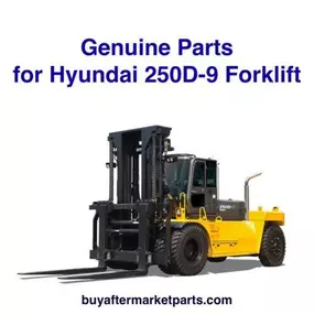 Hyundai forklift 250D-9 parts catalog at buyaftermarketparts.com