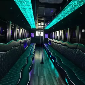 Las Vegas Party Bus 45 Passenger Bus.