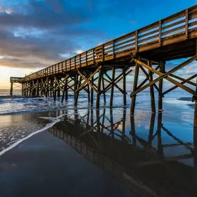 Spend the day fishing off the pier