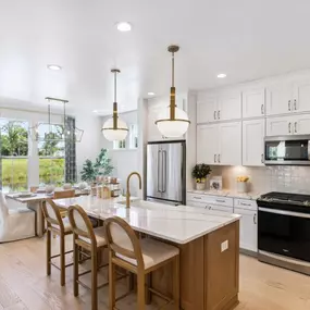 Gorgeous, well appointed kitchens with an abundance of light