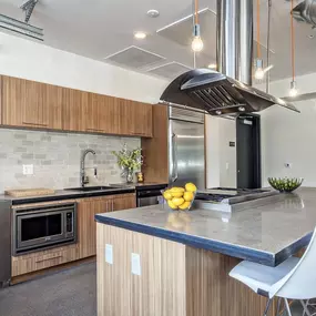 Fully Equipped Kitchen In Clubhouse