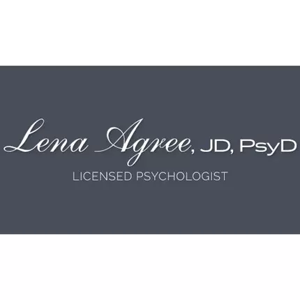 Logo van LENA AGREE, JD, PSYD Licensed Psychologist