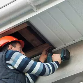 soffit installation