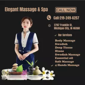 Asian Body Massage helps to relax the entire body, increases circulation of the blood and 
treats emotion, mind and spirit.