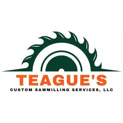 Logo van Teague's Custom Sawmilling Services, LLC