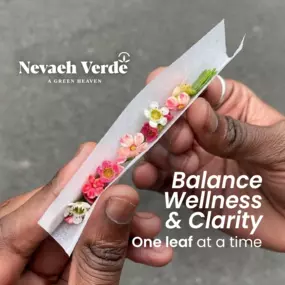 Nevaeh Verde is more than a dispensary—it’s a destination for elevated living. We combine premium cannabis with modern wellness to help you find balance, clarity, and peace of mind—one leaf at a time. With a carefully curated product menu, serene design, and expert guidance, we’re redefining what it means to be a conscious cannabis consumer.

Whether you're exploring for the first time or refining your routine, step into Nevaeh Verde and experience the difference: mindful products, intentional s