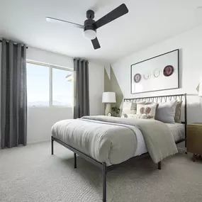 Visionary Floor Plan Secondary Bedroom