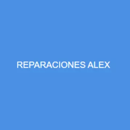 Logo fra Reparaciones Alex