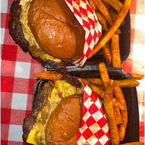 Wagyu Smashburgers & Tallow Fries
