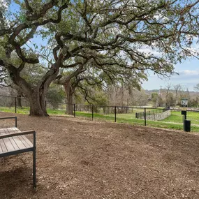 Pet Park with fencing