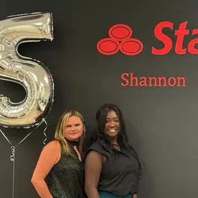 5th Anniversary for our Cedar Park location! A big shoutout to Denisha for being here since DAY ONE!!!! So proud of this team and our accomplishments - here's to many more!