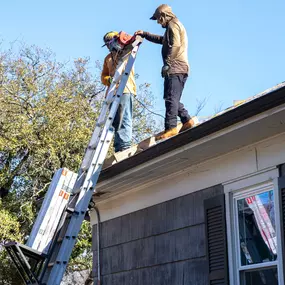 Texas Built Roofing Team hard at work