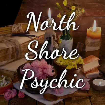 Logo fra North Shore Psychic