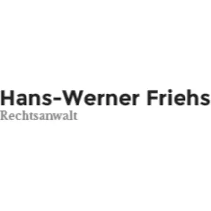 Logo fra Hans-Werner Friehs Rechtsanwalt