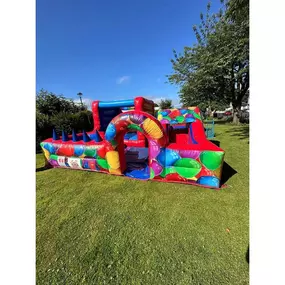 Activity Parks Hire in Bangor, Newtownards, Comber, Donaghadee, Holywood, North Down And Belfast
Inflatable Activity Bouncy Castles for Tots' Birthday Parties in Belfast, Bangor, Newtownards, Comber, and Beyond
Looking for the ultimate entertainment for your toddler's birthday party? Look no further than All Star Bounce NI's Inflatable Activity Bouncy Castles! Specifically designed for younger children, our inflatables are the perfect choice for preschool parties, playgroups, and family events.
