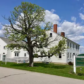 Outside of CV Wellbeing office, The Old Richardson Place in Gorham, Maine