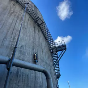 Cement facility inspection: Robot-enabled structural assessment of aging silos