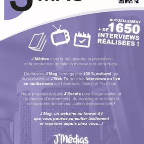 Bild von J'Médias : J'Mag J'Web Tv / J'Events