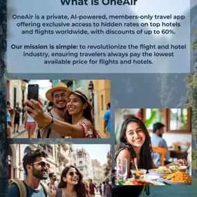 Bild von OneAir.AI : Book Unbeatable Hotel and Flight Deals