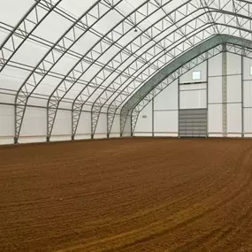 Pilot Buildings provides versatile fabric structures offering bright, spacious, column-free interiors. Ideal for equestrian arenas, storage, or various commercial applications. Durable construction ensures year-round use.