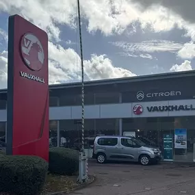 Evans Halshaw Citroen Bedford Dealership Exterior