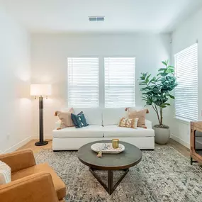 Living Room at CROCKER VILLAGE, Sacramento, CA