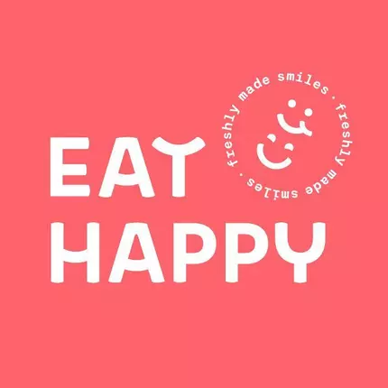 Logo fra EAT HAPPY