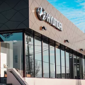 Exterior view of Spokane Hyundai dealership