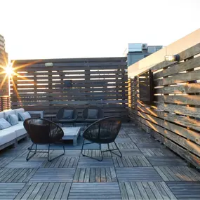 Rooftop terrace