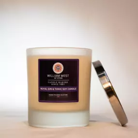 William West Royal Gin and Tonic (300g) - soya vegan friendly candle