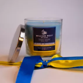 William West Flame of Freedom (300g) - soya handmade candle from Eton